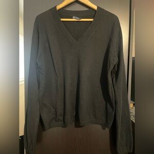 Gap - CashSoft Black V-Neck Sweater